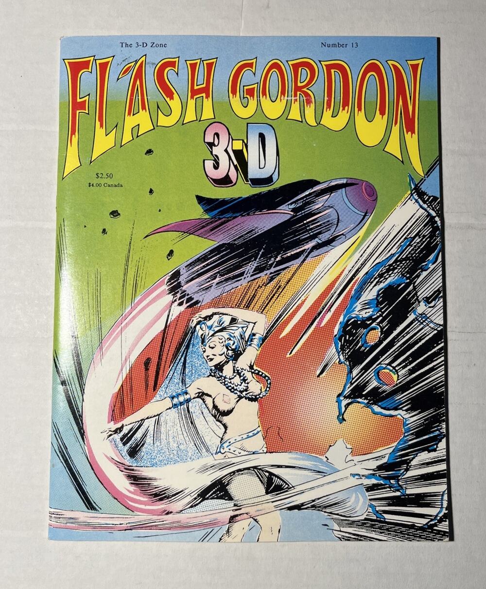 Flash Gordon The 3-D Zone #13 1988 by Alex Raymond 3-D UNREAD No Glasses Clean